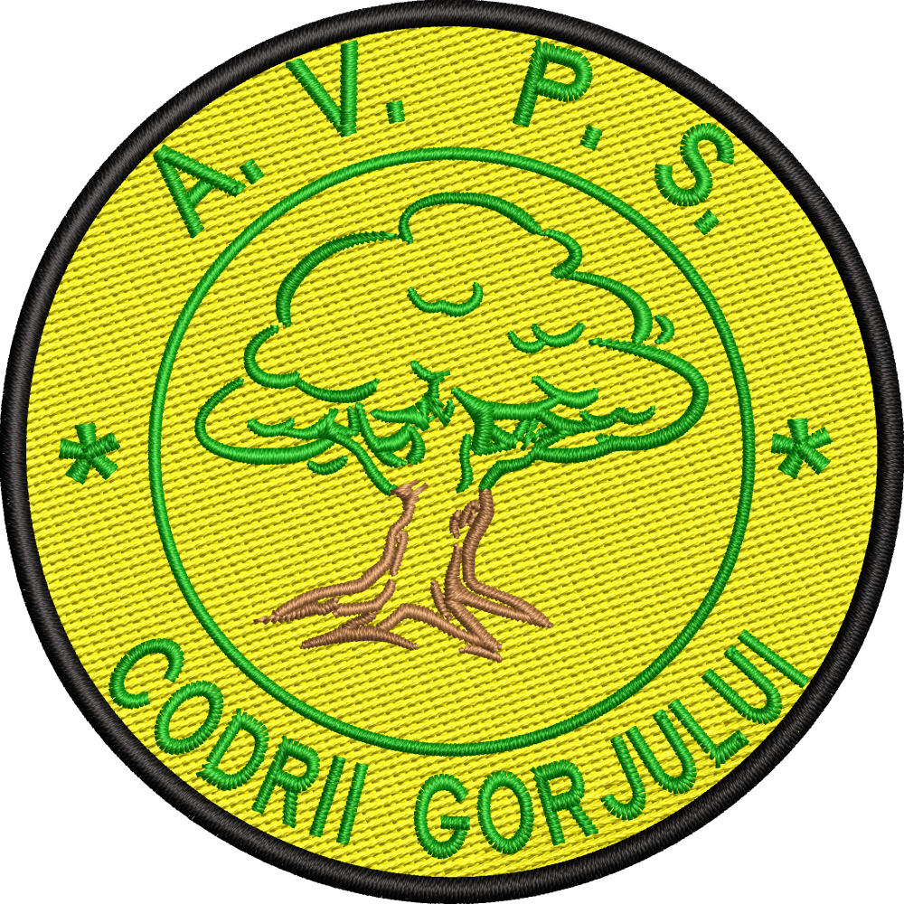 EMBLEMA A V P S "CODRII GORJULUI " - ASOCIATIA DE VANATOARE SI PERSUIT SPORTIV